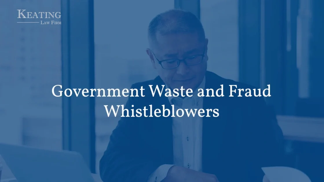 Government and financial sector whistleblower legal representation