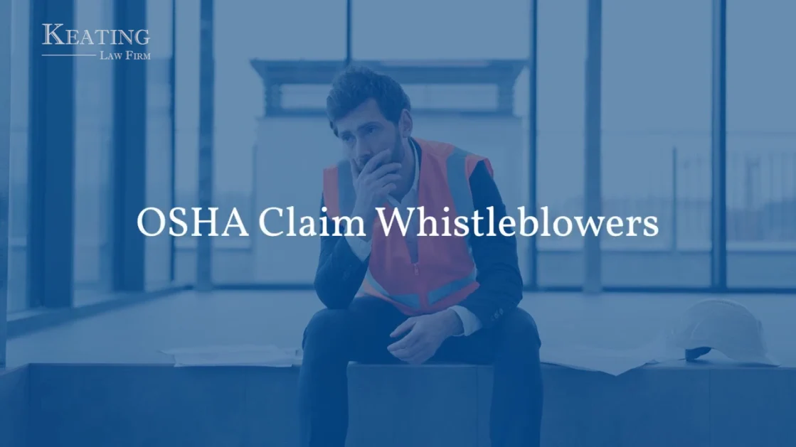 OSHA and workplace safety whistleblower legal representation
